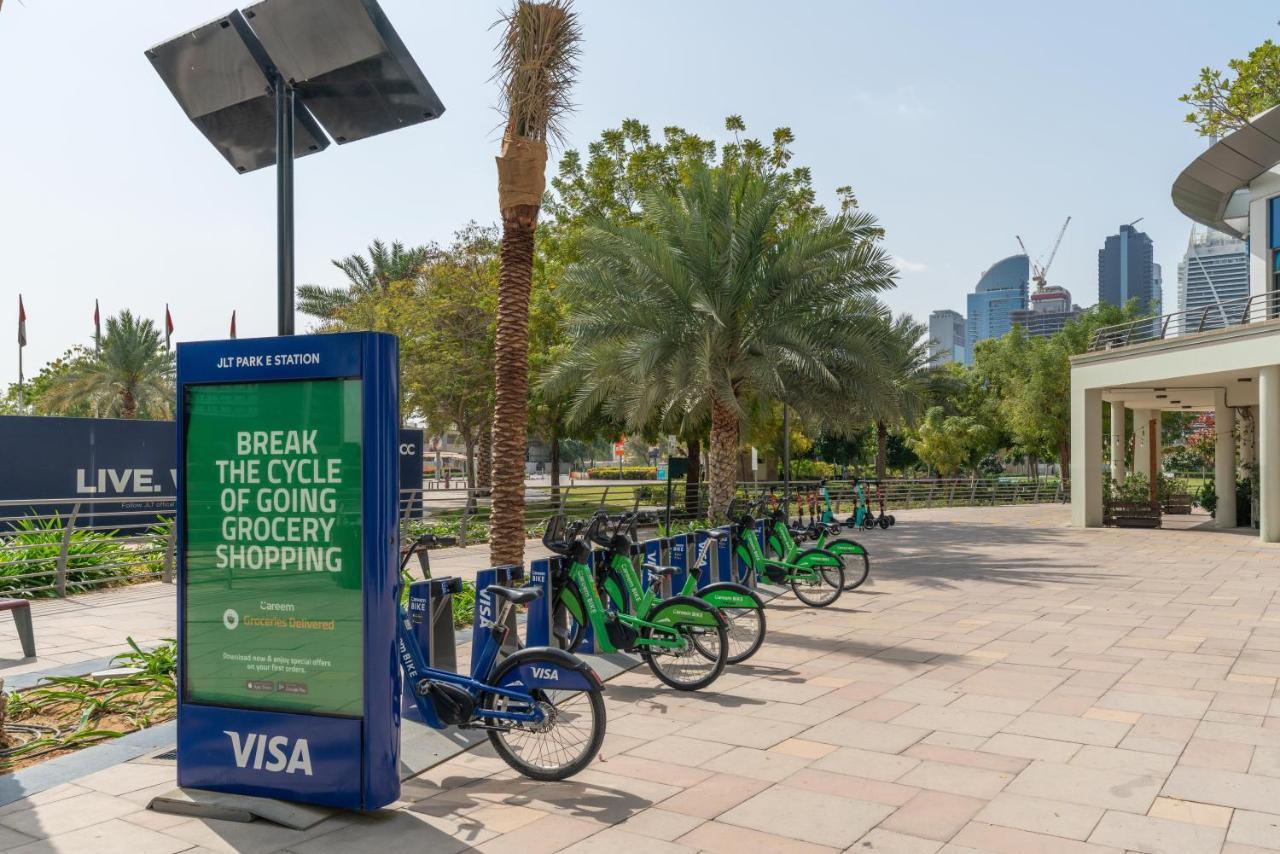 Convenient 2 beds in JLT 3 min from metro Lejlighed Dubai Eksteriør billede