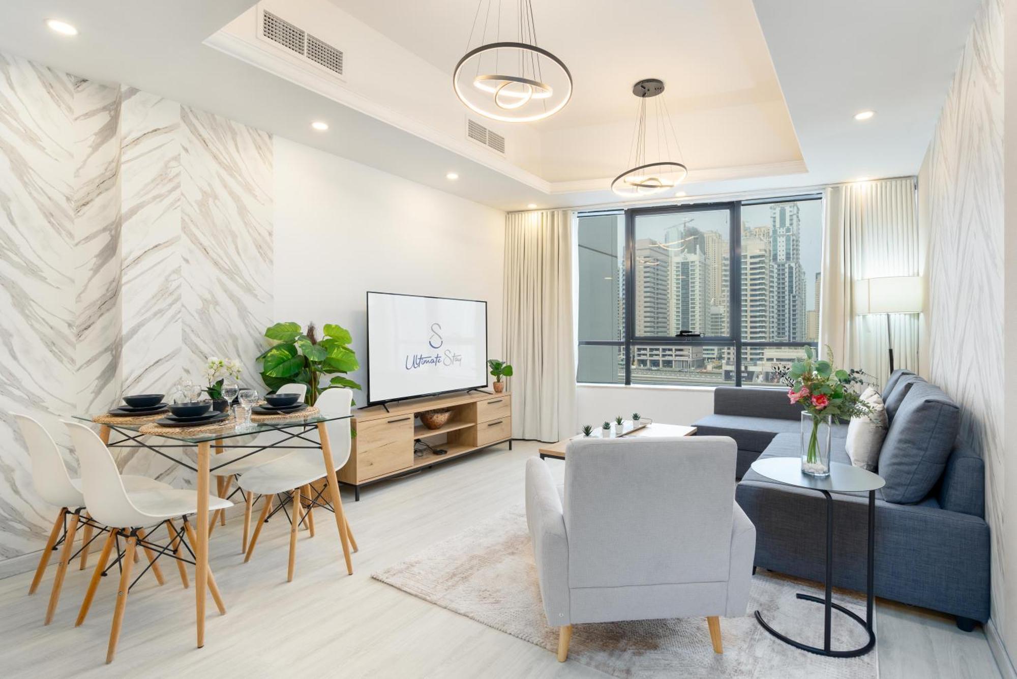 Convenient 2 beds in JLT 3 min from metro Lejlighed Dubai Eksteriør billede