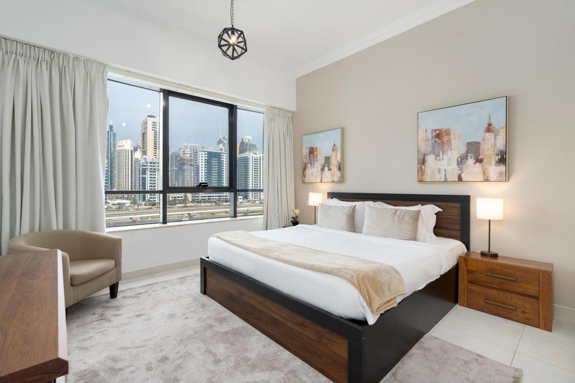 Convenient 2 beds in JLT 3 min from metro Lejlighed Dubai Eksteriør billede